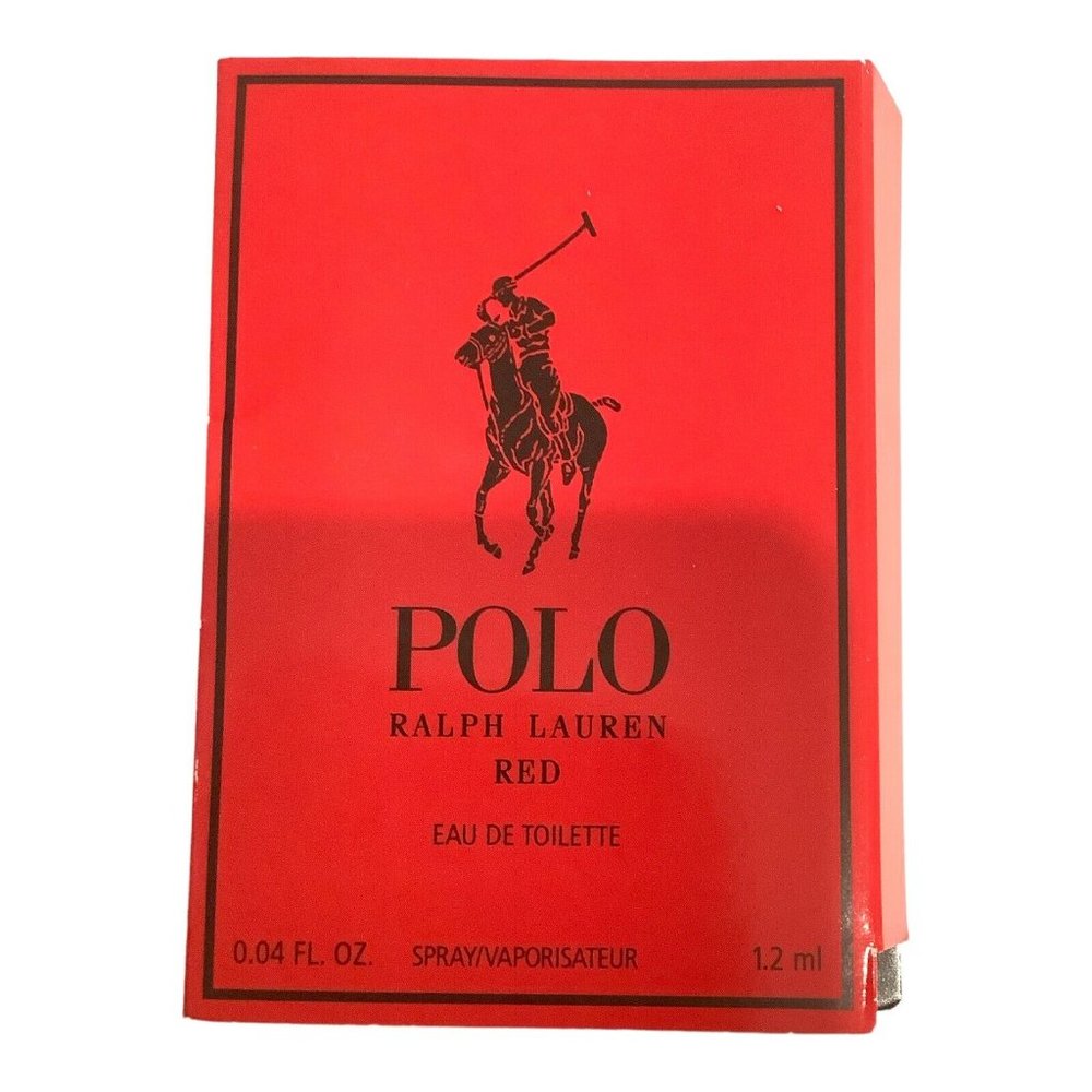 Polo Ralph Lauren Red Eau de Toilette Fragrance Sample Travel Fragrance Spray